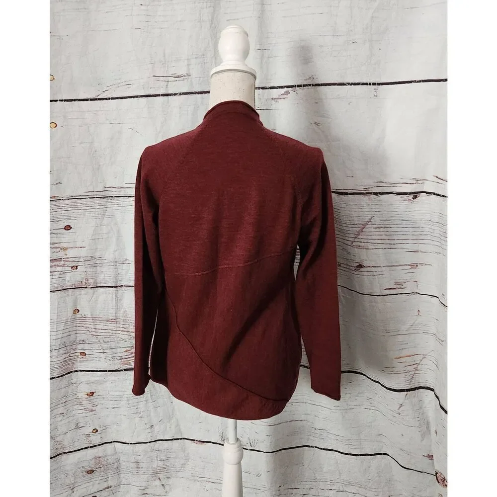 Eileen Fisher Merino Wool Open Cardigan Size XS